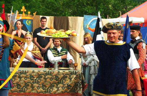 középkori catering