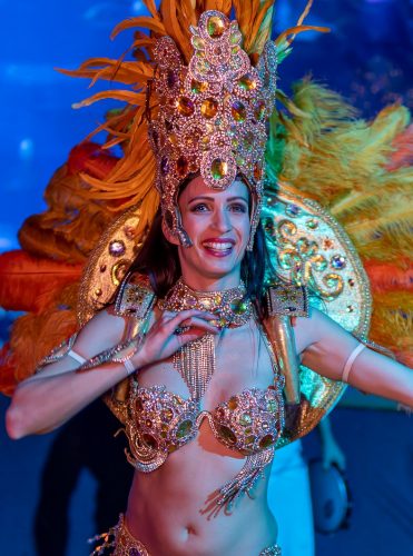 Brazil Szamba Táncosnő
